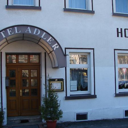 Hotel-Restaurant-Adler Reichenbach im Vogtland Dış mekan fotoğraf