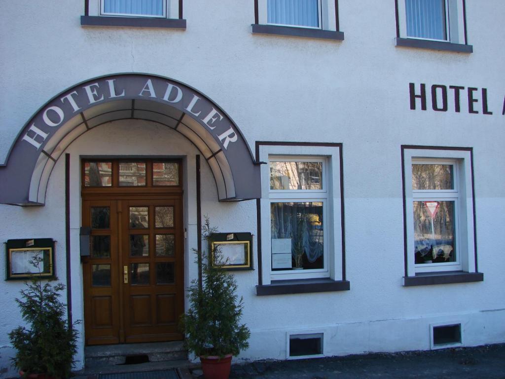 Hotel-Restaurant-Adler Reichenbach im Vogtland Dış mekan fotoğraf